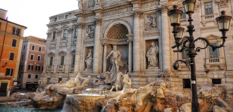 The Trevi Fountain