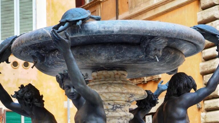 turtle fountain piazza mattei