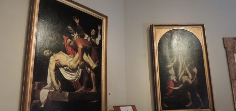 8. Michelangelo Merisi da Caravaggio, The Entombment of Christ, c1600, pinacoteca