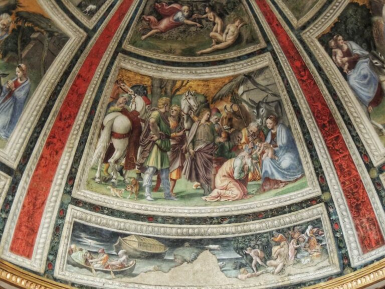 peruzzi ponzetti chapel rome santa maria della pace