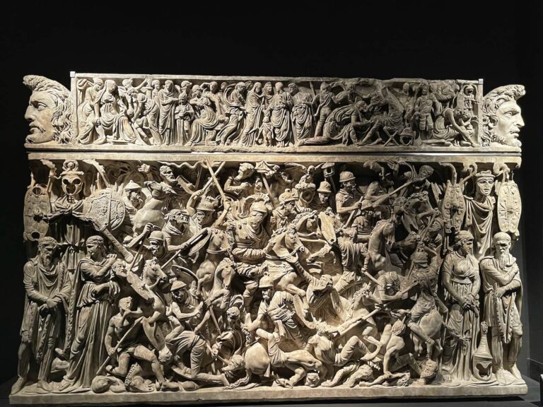 the portonaccio sarcophagus at palazzo massimo