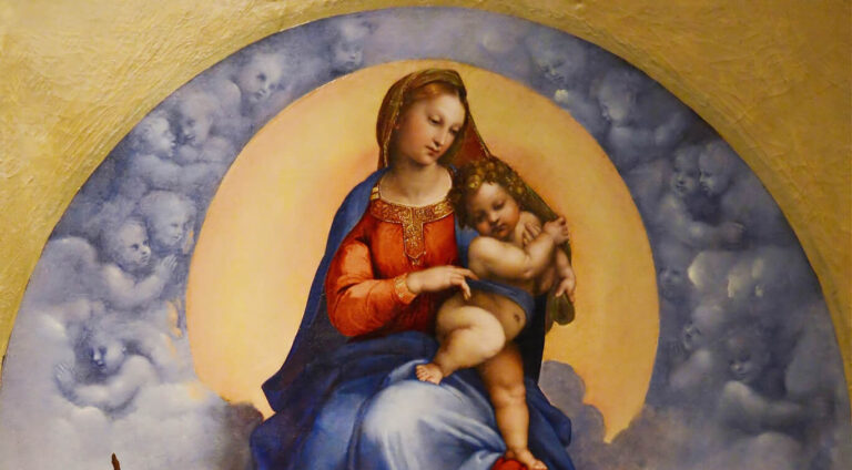 Raphael, Madonna of Foligno, 1511-12, pinacoteca
