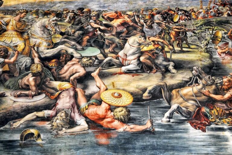battle of the milvian bridge raphael rooms