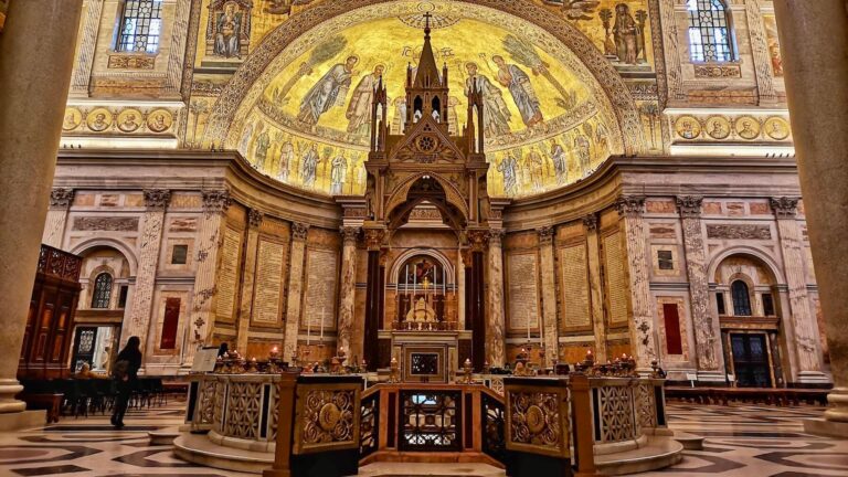 san paolo fuori le mura baldacchino