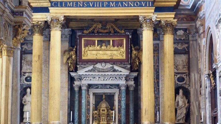 San Giovanni relic of the table of the last supper