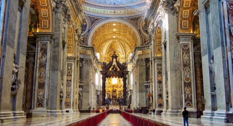 St Peter's basilica nave