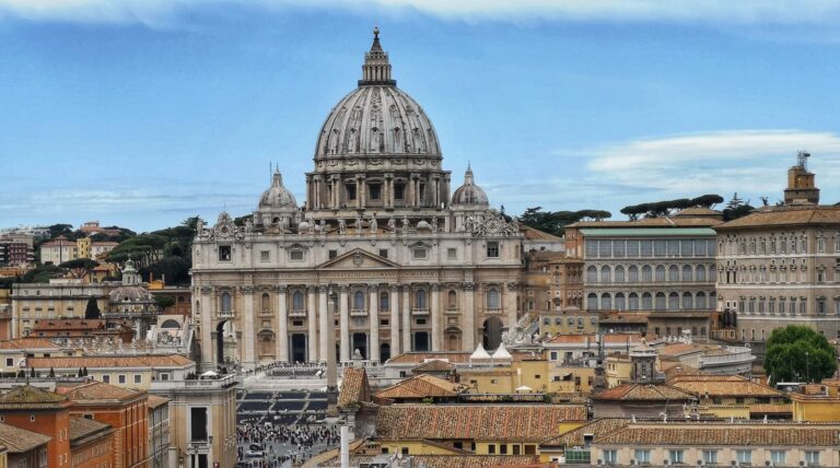 view of saint peter's from castel sant'angelo
