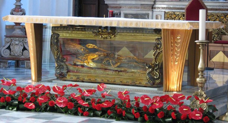 Tomb of St Valentine in Terni, Italy