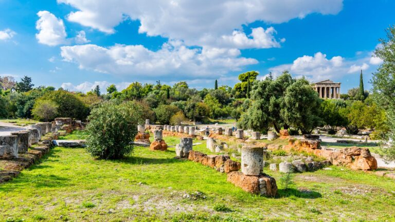 the agora of athens