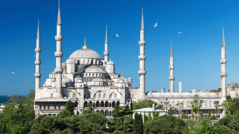 the blue mosque in istanbul