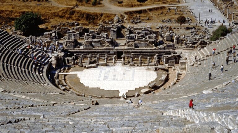 The great theatre of Ephesus