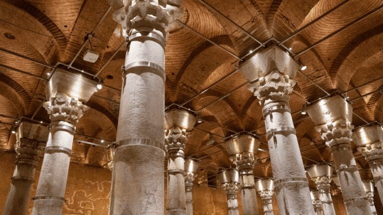 The Theodosius Cistern in istanbul