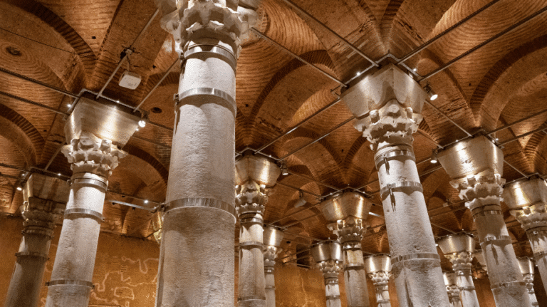 The Theodosius Cistern in istanbul