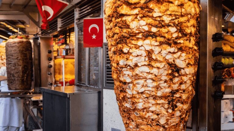 the doner kebab is a turkish street food icon