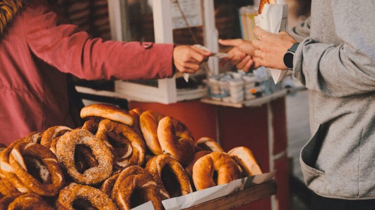 simit street food in istanbul