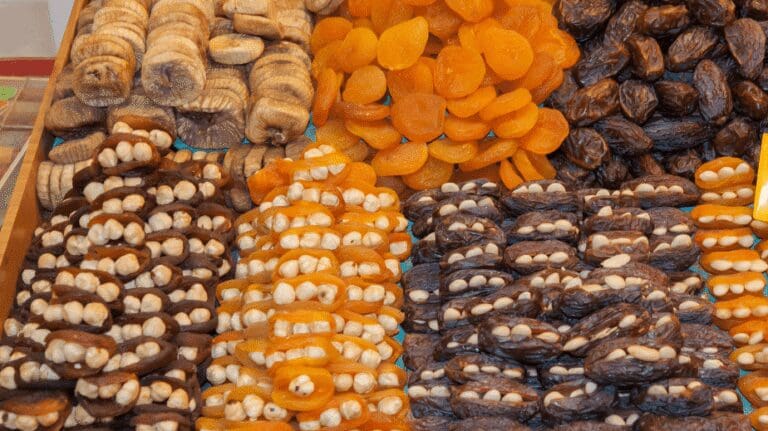 stuffed fruits are all the rage at istanbul's spice market