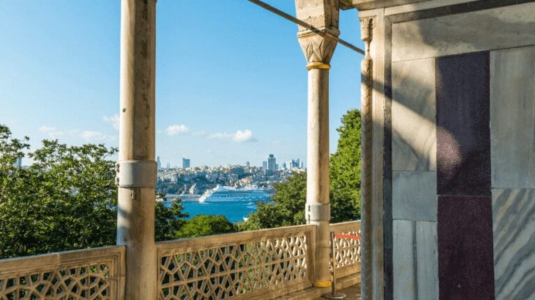 The courtyards of Topkapi Palace