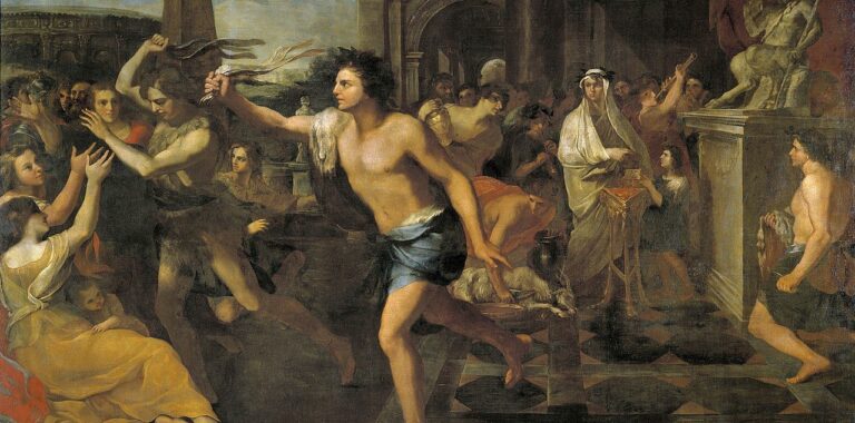 Lupercalia Ca. 1635. Oil on canvas .Camassei, Andrea Prado museum