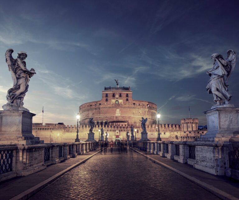 Castle Saint Angelo at Dusk