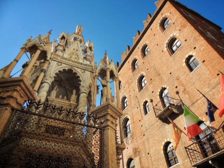the scaliger tombs in verona