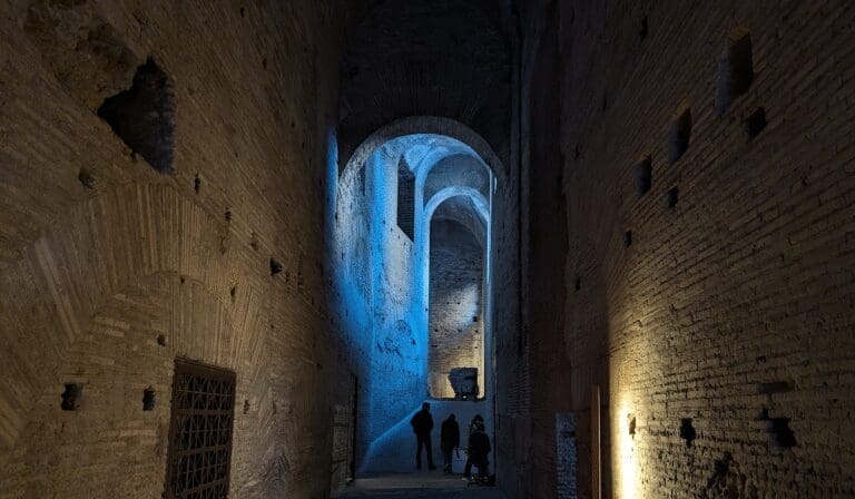 domus tiberiana passageway