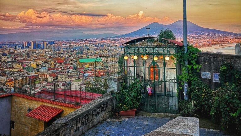 naples seen from above