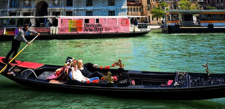 gondola is the best way to travel in venice!