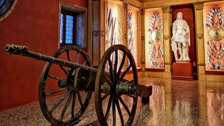 the arsenal of the doge's palace in venice