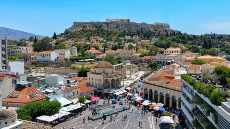 Montasiriki Square Athens Greece