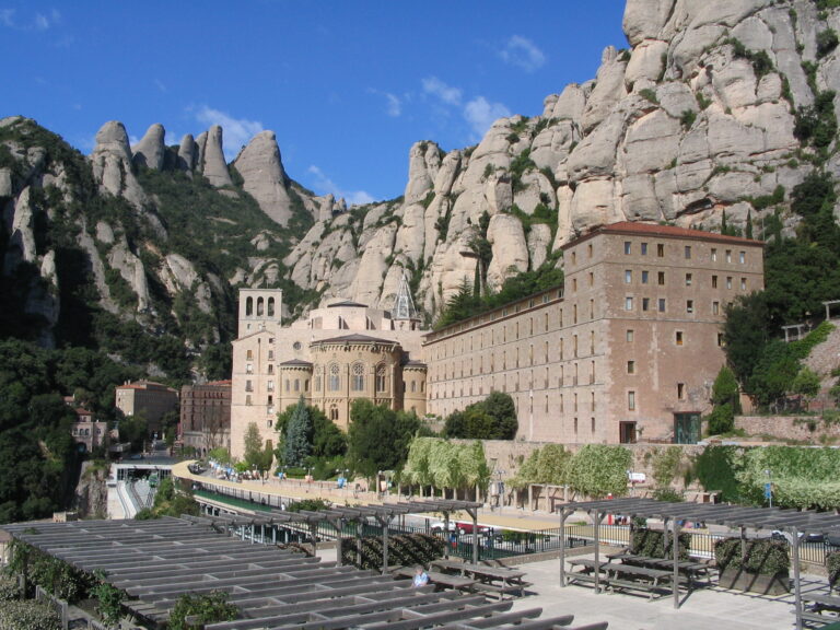 montserrat mountain in barcelona