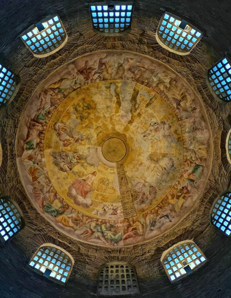 Dome decoration of santa constanza in rome