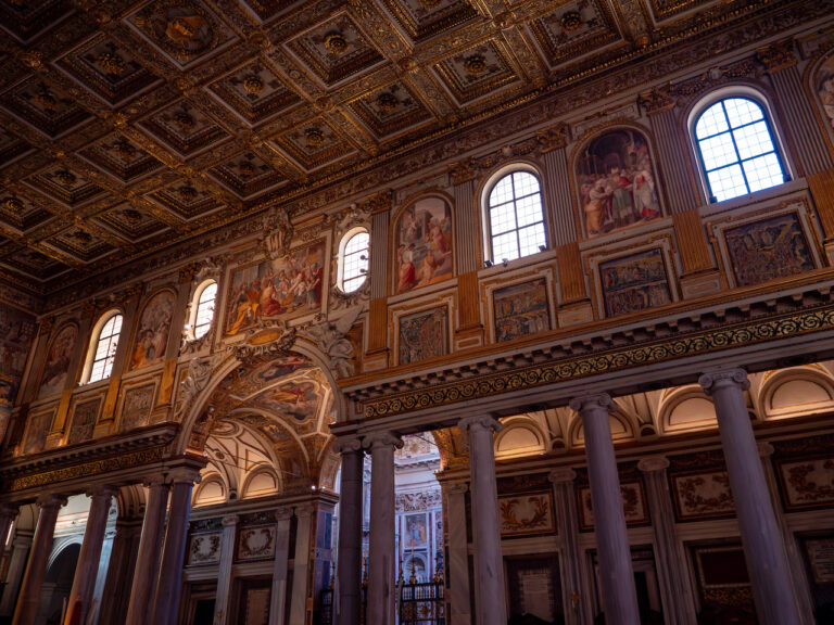 The interior of Santa Maria Maggiore