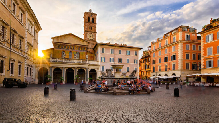 santa maria in trastevere in rome