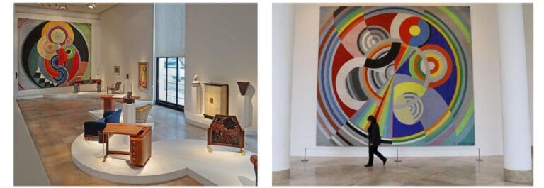 views inside the The Musée d’Art Moderne de Paris