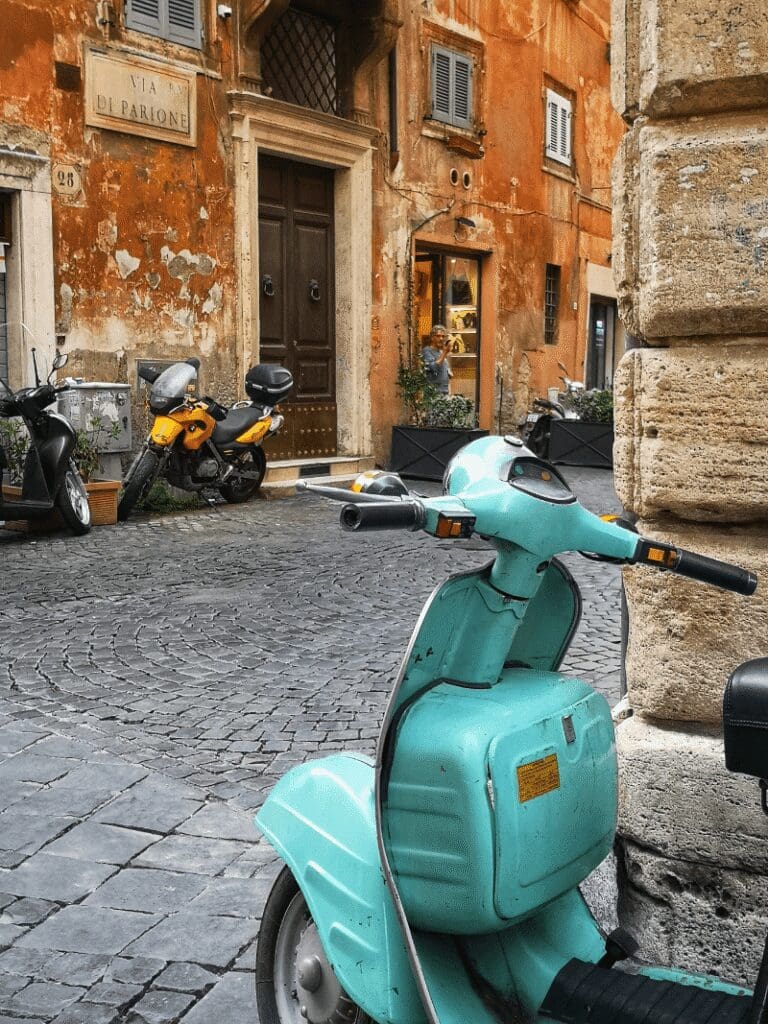 Via Governo Vechhio, one of Rome's most beautiful streets