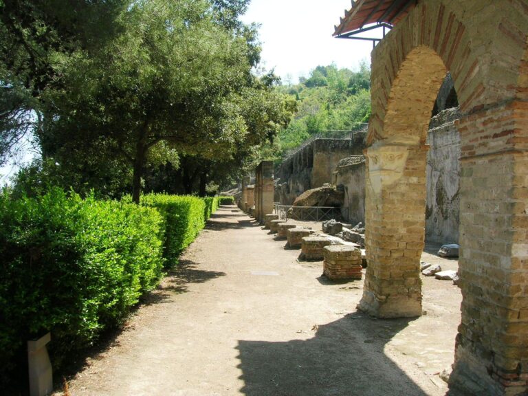baia archaeological site in campania