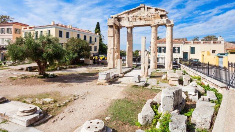 the agora in athens
