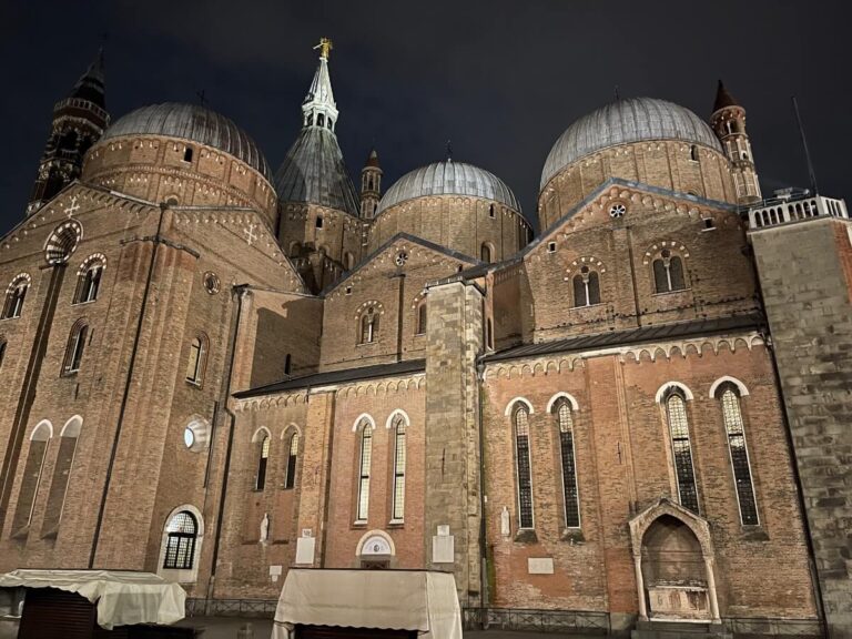 the architecture of saint anthony's basilica in padua is an extraordinary medieval fusion of styles