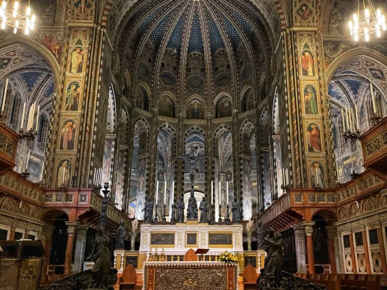 the high altar of the basilica of saint anthony in padua