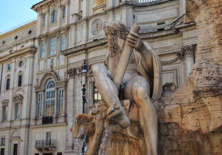 Fountain of the four rivers piazza navona