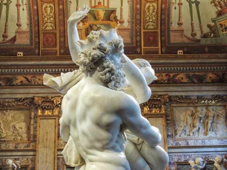 bernini pluto and persephone detail