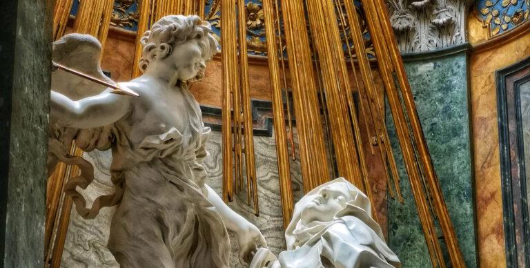 bernini's saint teresa in santa maria della vittoria