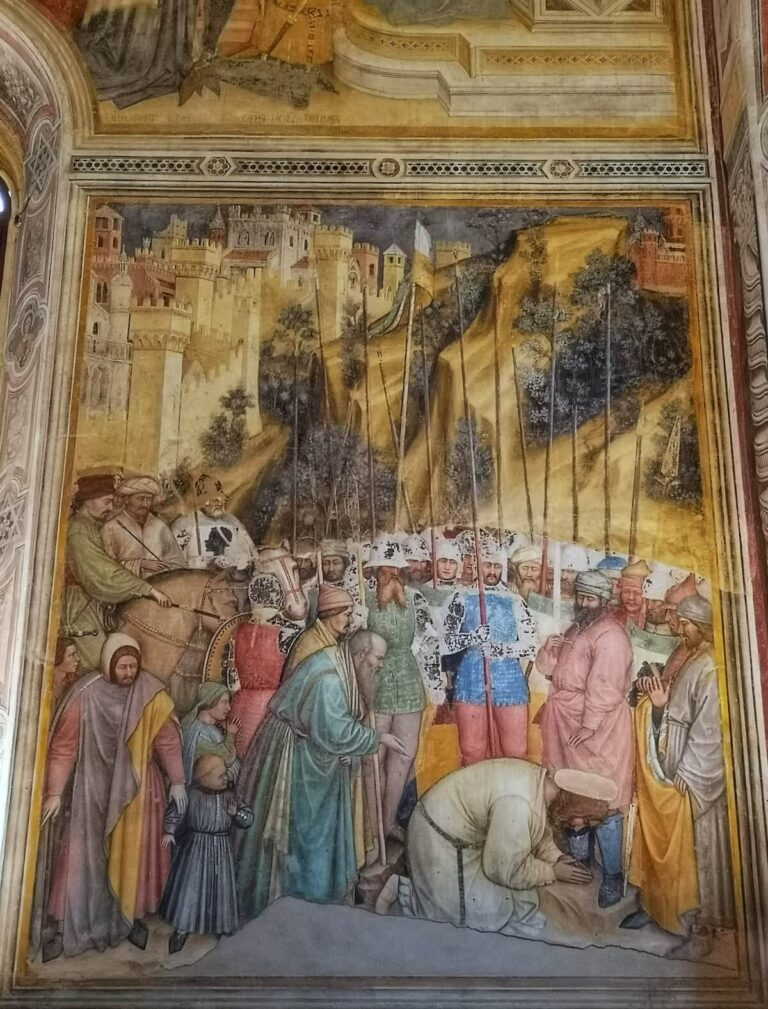 Altichieri da Zevio'w late-medieval frescoes in the Oratory of Saint George are amongst padua's finest artworks