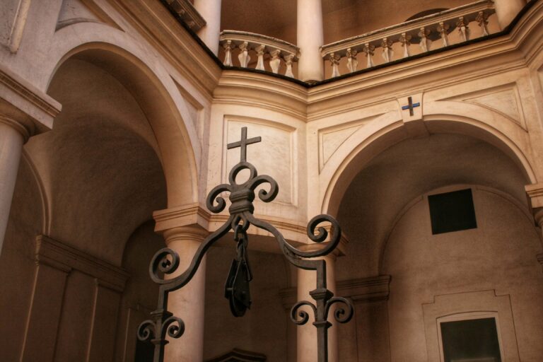 San Carlo alle Quattro Fontane cloister in rome