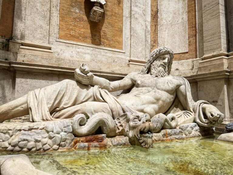 marforio in the capitoline museums