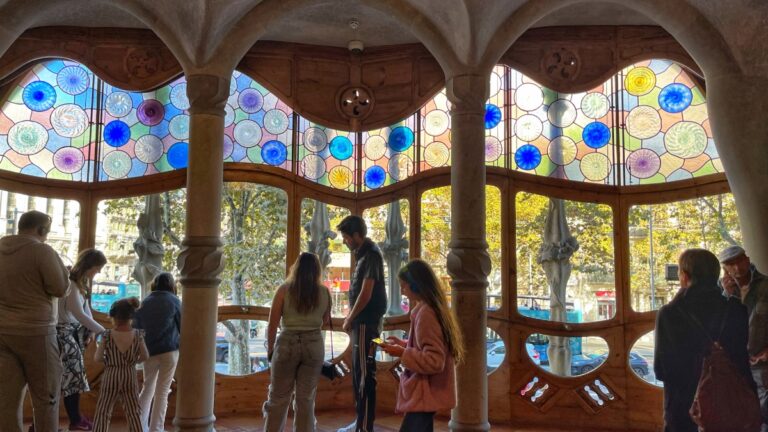 the noble floor of casa battlo