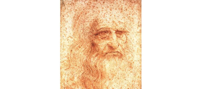 Leonardo da Vinci’s Portrait of a Man Leonardo da Vinci’s famous Torino Red Chalk Portrait had for decades been assumed to be a c.1512 self-portrait of the 60-year old artist.