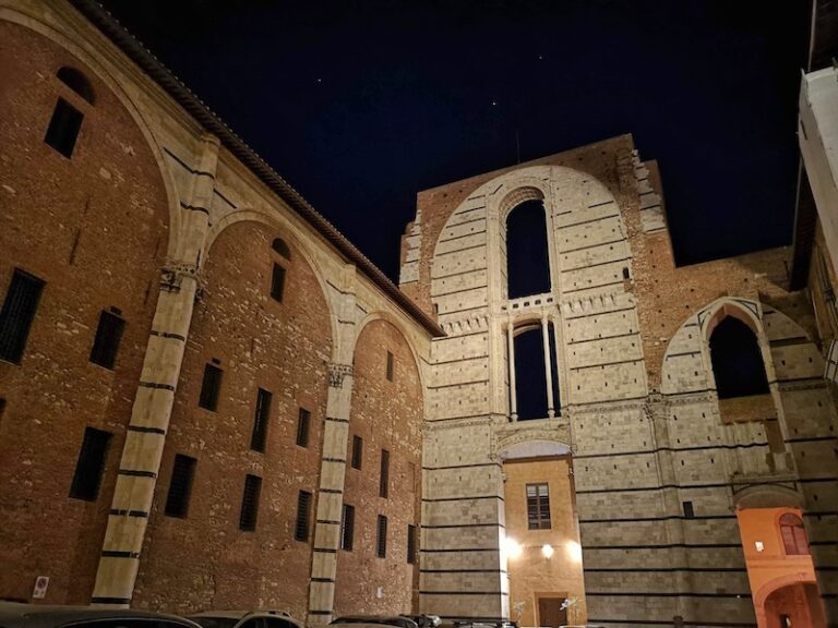the facciatone of siena cathedral