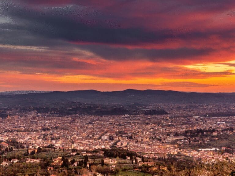 the view from fiesole