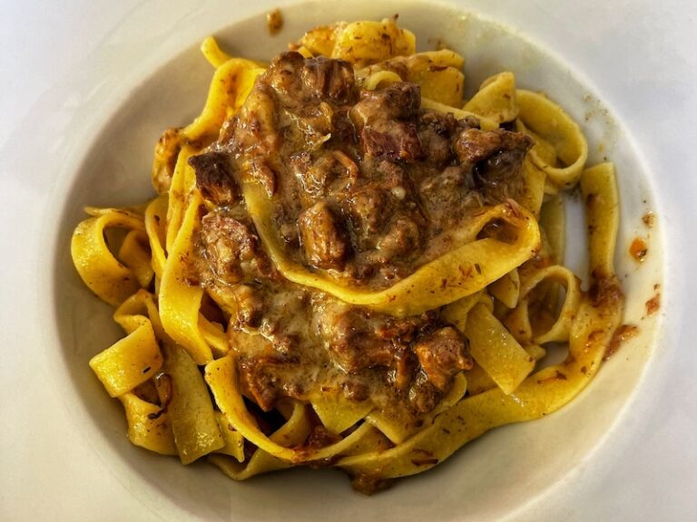 Pappardelle al Cinghiale